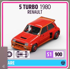 A Renault 5 Turbo.